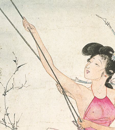 龙里县-胡也佛的仕女画和最知名的金瓶梅秘戏图
